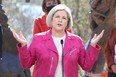 Ontario NDP Leader Andrea Horwath announces her party’s northern platform at Bell Park in Sudbury, Ont., Monday, May 9, 2022.