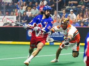 The Toronto Rock fell to the Buffalo Bandits Saturday night. Ryan McCullough/Toronto Rock)