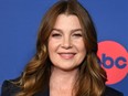Ellen Pompeo attends the "Grey's Anatomy" wrap celebration at Dream Hollywood on May 5, 2022 in Los Angeles, Calif.