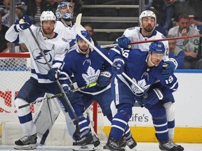 After their Game 7 loss to Tampa Bay, the Leafs now hold the mark for longest streak without a first round series win. Getty Images