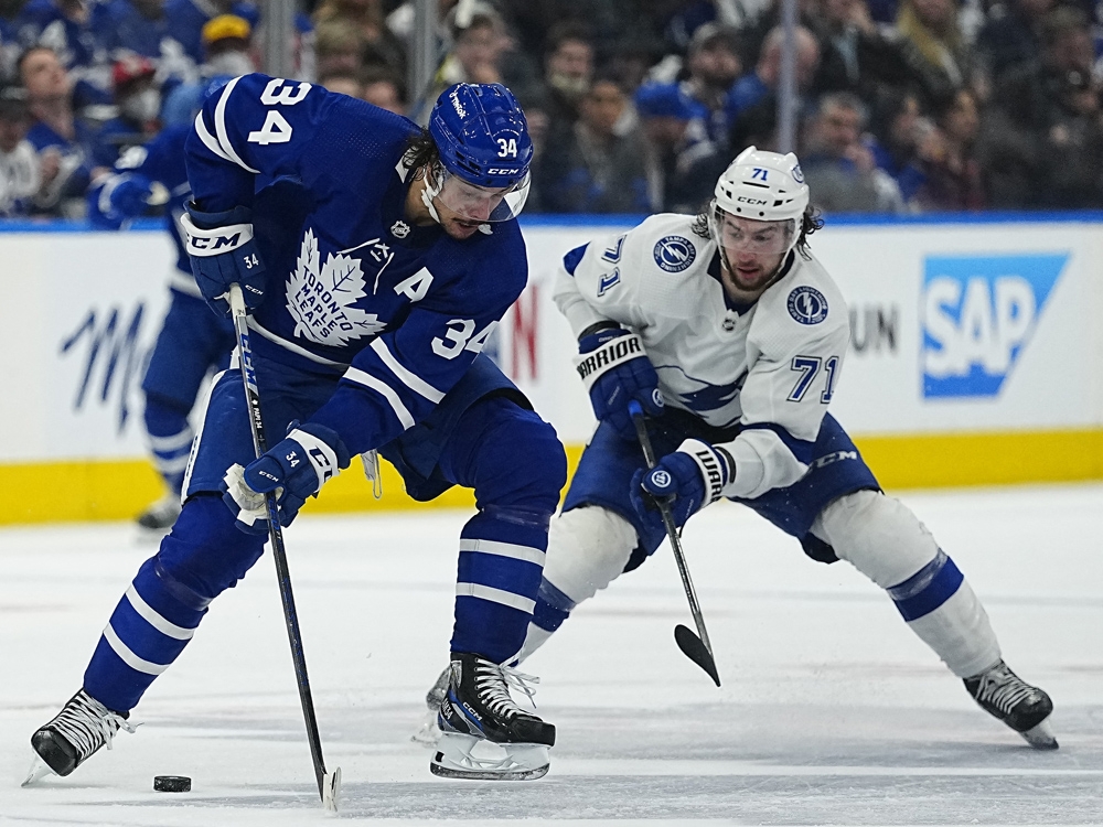 PRAYING FOR SEVENTH HEAVEN: Shinny buds ready for Leafs liftoff