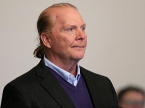 Celebrity chef Mario Batali, 58, is arraigned on a charge of indecent assault and battery at Boston Municpal Court in Boston May 24, 2019.