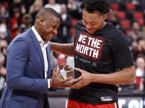 Raptors boss Masai Ujiri said rookie of the year Scottie Barnes made the 2020-21 season a win, despite how terrible it was. He was happy with 2021-22 too as a step in the right direction.