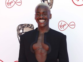 Ncuti Gatwa attends the Virgin Media British Academy Television Awards at The Royal Festival Hall on May 8, 2022 in London.