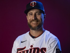 Manager Rocco Baldelli of the Minnesota Twins poses for a portrait on Major League Baseball team photo day on March 15, 2022 at CenturyLink Sports Complex in Fort Myers, Fla.