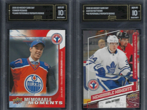 Connor McDavid and Auston Matthews rookie cards. eBay Canada