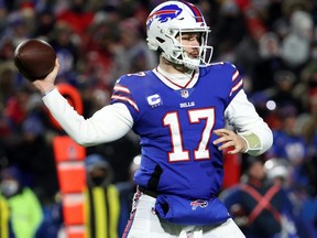 Josh Allen of the Buffalo Bills.



Timothy T Ludwig/Getty Images)