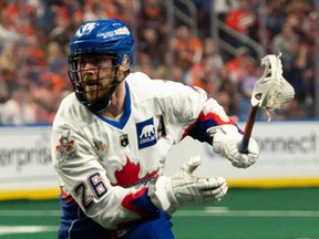 Forward Tom Schreiber and his Toronto Rock teammates need to win their game against the Buffalo Bandits on May 21, 2022 to extend their season.