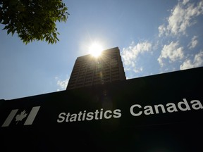 Statistics Canada building and signs are pictured in Ottawa on Wednesday, July 3, 2019.