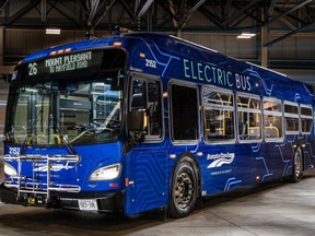 A Brampton Transit bus.