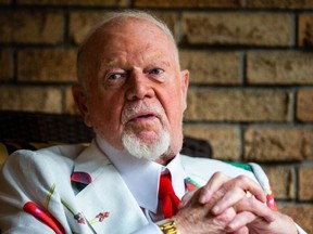 Don Cherry says he will vote for Doug Ford on June 2.