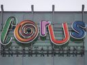 Le siège social de Corus Entertainment est présenté à Toronto le 13 janvier 2016.