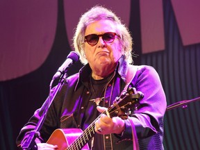 Singer and songwriter Don McLean performs at the Ryman Auditorium on May 12, 2022 in Nashville, Tenn.