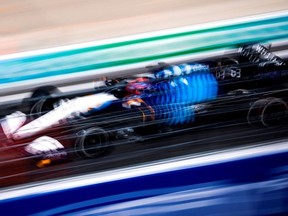 Motor racing - Formula One - Russian Grand Prix - Sochi Autodrom, Sochi, Russia - September 24, 2021 Williams' George Russell in action during practice.