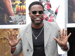 Kevin Hart at TCL Chinese Theatre in Hollywood, December 2019.