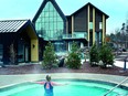 Soak in outdoor hot springs at Vetta Nordic Spa, nestled alongside Horseshoe Valley Ski Resort.