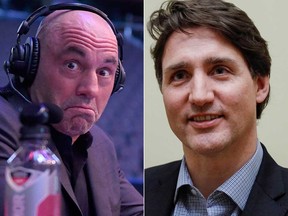 Joe Rogan has slammed Justin Trudeau over his reaction to the 