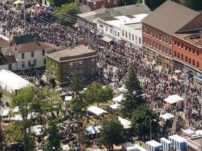 The airspace over downtown Port Dover will be closed to unauthorized aircraft and drones during this week's Friday the 13th motorcycle rally.