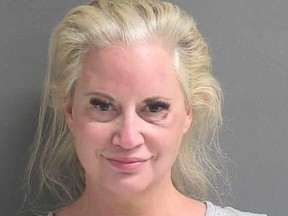 Mugshot of former WWE wrestler Tammy Sytch, arrested and charged with DUI crash that killed a 75-year-old man.