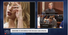 Amber Heard showed scars from alleged abuse she suffered at the hands of Johnny Depp during their relationship at their defamation trial on Monday, May 16, 2022.