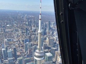 Nothing says "love is in the air" more than floating above the 6ix in a helicopter as a couple on "The Romantic Jewel" tour from Toronto HeliTours.