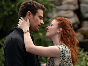 Theo James and Rose Leslie in "The Time Traveler's Wife."