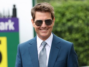 Tom Cruise at Wimbledon - Getty - July 2021
