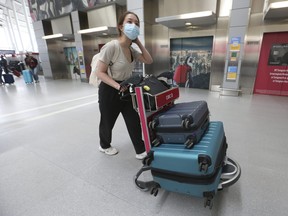 International student Alexandri Tsoy arrived to Pearson airport more than four hours early for her flight to Kazakhstan.