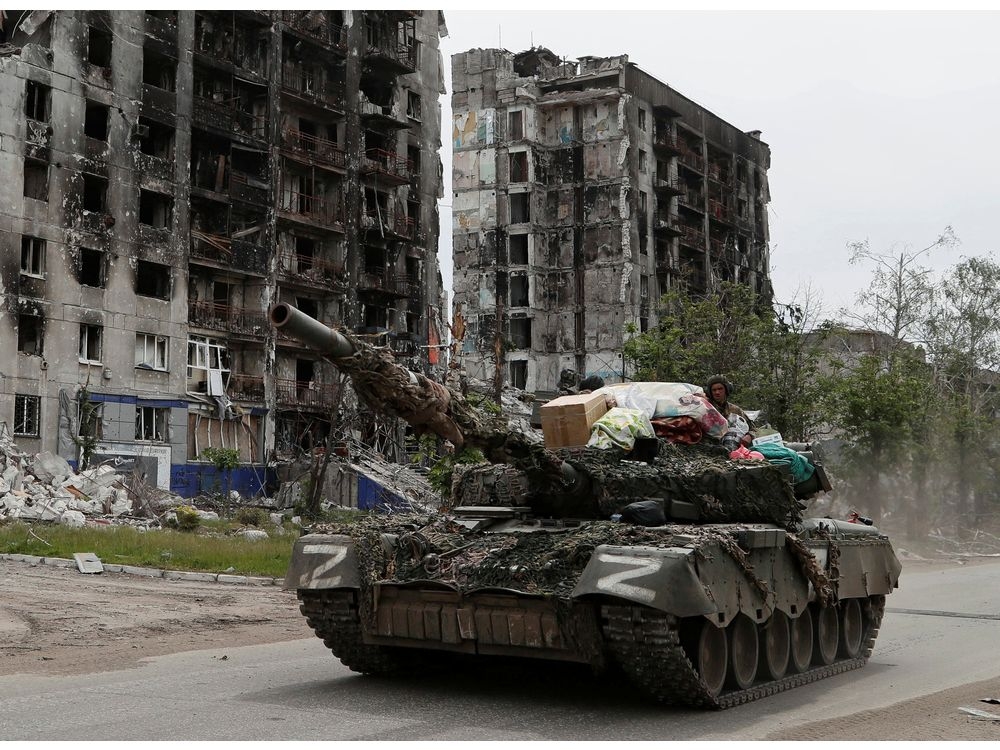 Russian proxies claim control of key town in east Ukraine – World news
