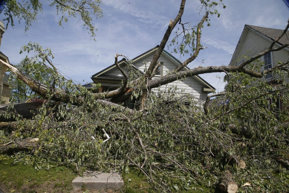 STATE OF EMERGENCY: Uxbridge residents clean up after devastating storm ...