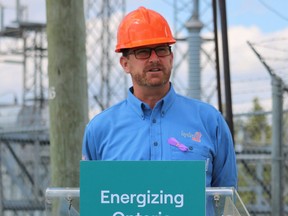 Hydro One President and CEO Mark Poweska is pictured in Timmins.