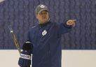 Toronto Maple Leafs goaltending coach Steve Briere.