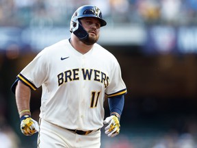 Rowdy Tellez's career has taken off since he was traded the to the Brewers 
last season.