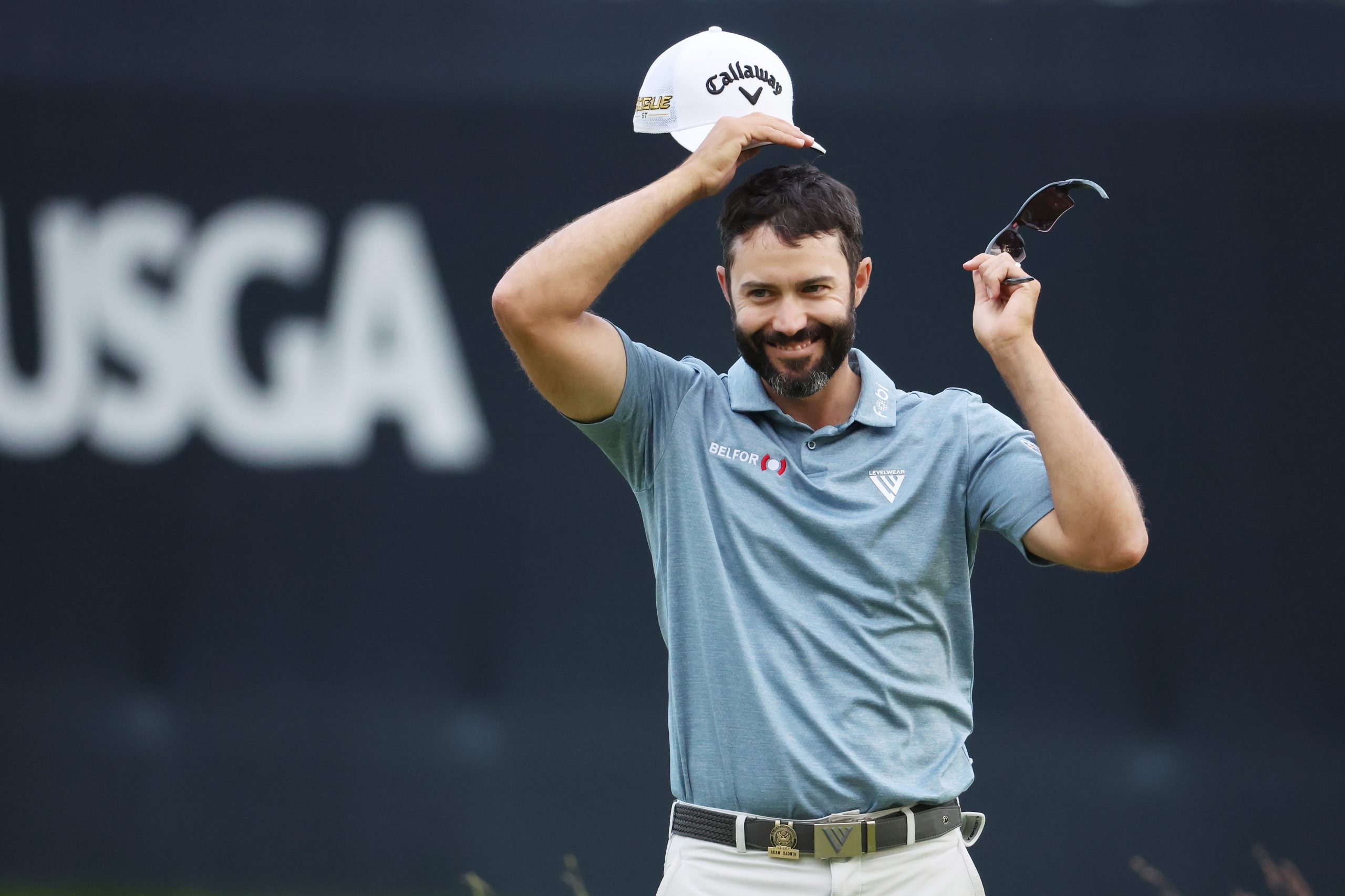 U.S. OPEN Canadian Adam Hadwin leads after first round in Brookline