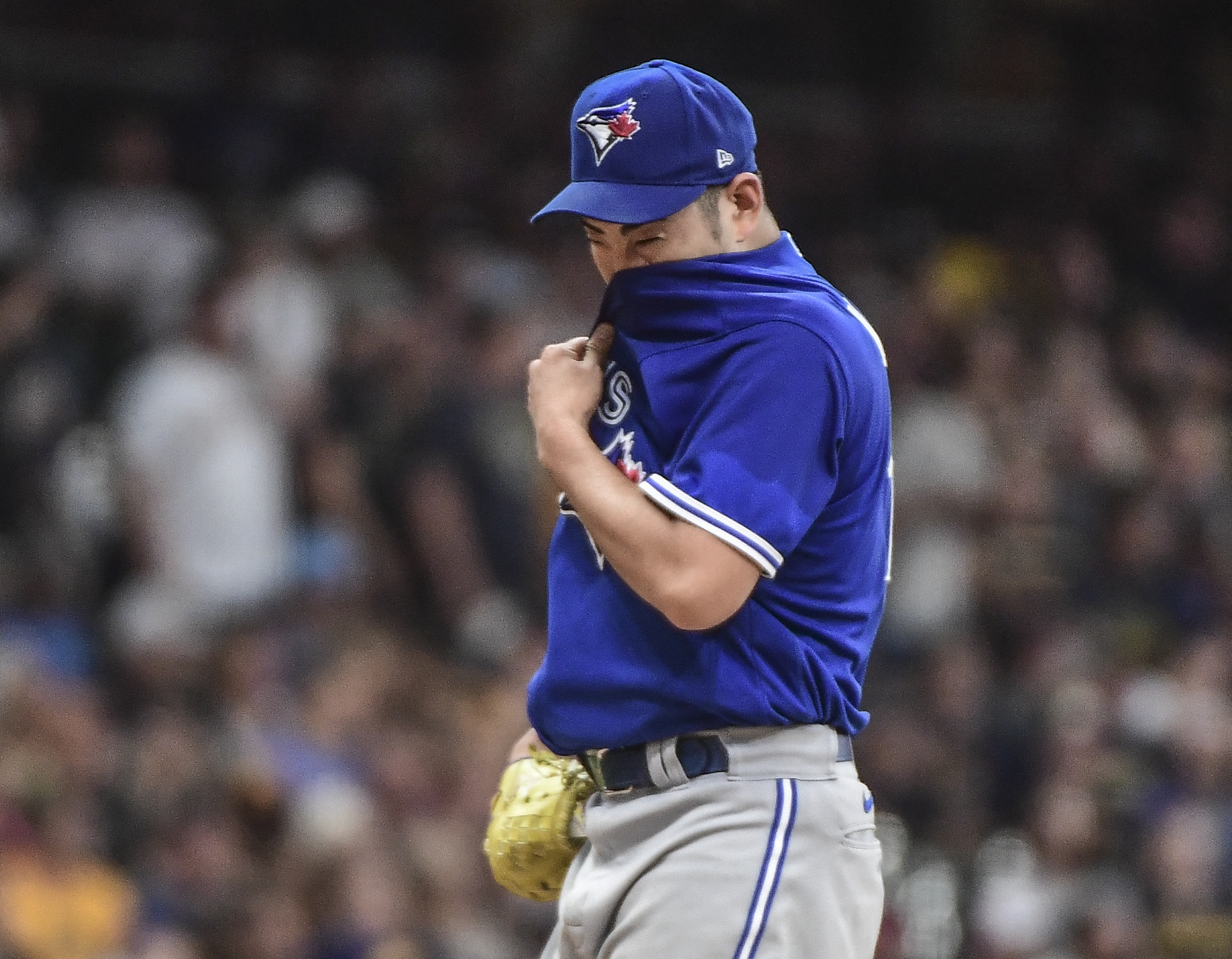 Yusei Kikuchi aided by bullpen, offense in Blue Jays' sweep