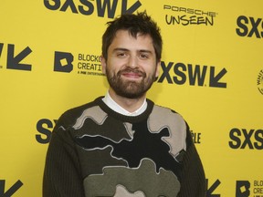 Director Cooper Raiff arrives for the Texas premiere of "Cha Cha Real Smooth" at the Paramount Theatre during the South by Southwest Film Festival on Friday, March 18, 2022, in Austin.