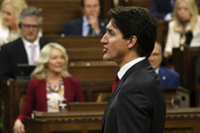 Prime Minister Justin Trudeau rises during Question Period in the House of Commons on Parliament Hill in Ottawa on Tuesday, June 21, 2022.