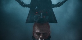 Darth Vader (Hayden Christensen) in a scene from Obi-Wan Kenobi.
