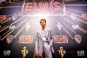 Austin Butler attends a recent screening of Elvis in Toronto.
