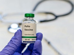 Poliomyelitis virus vaccine.