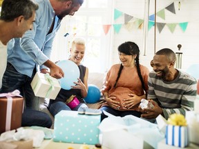 A strained relationship with an in-law could lead to baby shower drama.