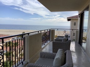 The ocean view from our Presidential Suite at Grand Solmar at Rancho San Lucas. Jane Stevenson/Toronto Sun