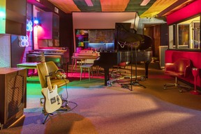 The interior of the renovated Muscle Shoals Sound Studio in Sheffield, Ala. (Art Meripol/Alabama Tourism Department via AP)