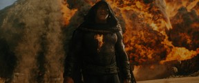 Dwayne Johnson as Black Adam.