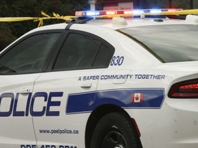 A woman and child are in hospital with serious injuries after “a freak accident” in Brampton on Monday afternoon, according to police.