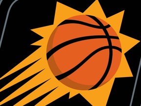 The Phoenix Suns logo.