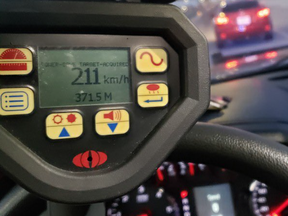 The Ontario Provincial Police charged a man with stunt driving after he allegedly went way over the speed limit on Friday morning while on Highway 427 near Keele St.
