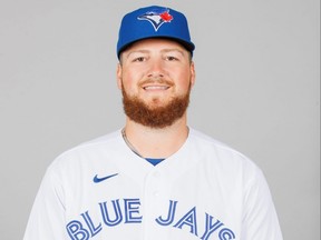 Toronto Blue Jays pitcher Matt Gage, a 29-year-old rookie set to make his major-league debut.