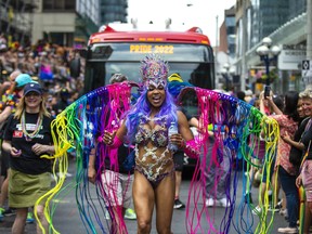 After two-year hiatus, the Toronto Pride Parade returns to downtownToronto, Ont. on Sunday June 26, 2022.