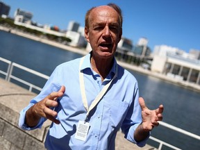 The director general of the World Wildlife Fund, Marco Lambertini gives an interview to Reuters at the United Nations Ocean Conference, in Lisbon, Portugal, June 28, 2022.